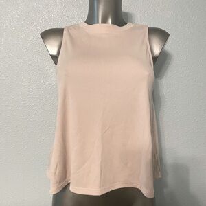 Sleeveless Cream Top